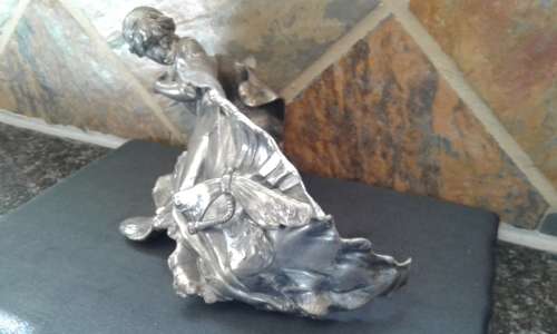 PEWTER FIGURINE   1920'S ?  SEE PICTURES FOR    WAYNE ONLY